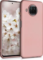 kwmobile telefoonhoesje voor Xiaomi Mi 10T Lite - Hoesje voor smartphone - Back cover in metallic roségoud