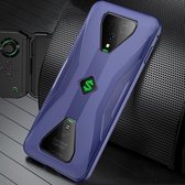 Voor Geschikt voor Xiaomi Black Shark 3 / 3S Butterfly Shadow Shockproof Rubber TPU beschermhoes (blauw)