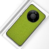 Voor Huawei Mate 40 schokbestendige stoffen textuur PC + TPU beschermhoes (groen)