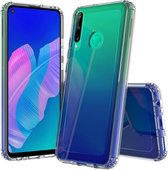 Voor Huawei P40 Lite E / Y7P Krasbestendig TPU + acryl beschermhoes (transparant)