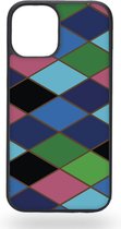 Colourful rombs mix Telefoonhoesje - Apple iPhone 12 mini