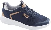 esprit Blauwe sneaker metallic - Maat 37