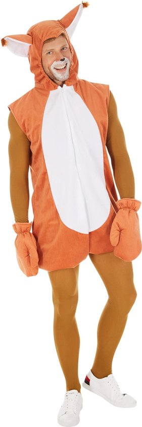 dressforfun - Kostuum eekhoorn XL - verkleedkleding kostuum halloween verkleden feestkleding carnavalskleding carnaval feestkledij partykleding - 300853