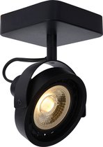 Lucide TALA LED Plafondspot - LED Dim to warm - GU10 (ES111) - 1x12W 2200K/3000K - Zwart