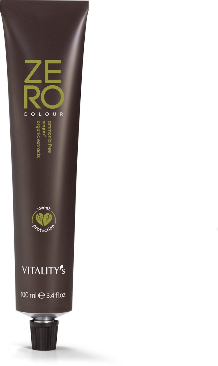 Vitality's Haarverf Zero Vegan Colour Cream 10/8 Iriserend Paars Platinablond