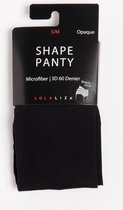 LOLALIZA Panty platte buik 60 deniers - Zwart - Maat L/XL