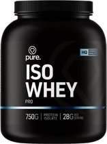 PURE Iso Whey Pro - peach mango - 750gr - whey eiwit isolaat - eiwitshake - koolhydraatarm