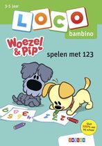 Loco Bambino - Boekje - Woezel en Pip - Spelen met 123 - 3-5 Jaar