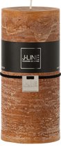 J-Line cilinderkaars - caramel - 70U - large - 6 stuks