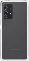 Telefoonglaasje Hoesje Geschikt voor Samsung Galaxy A52 - PVC met TPU randen - Transparant - Beschermhoes - Case - Cover