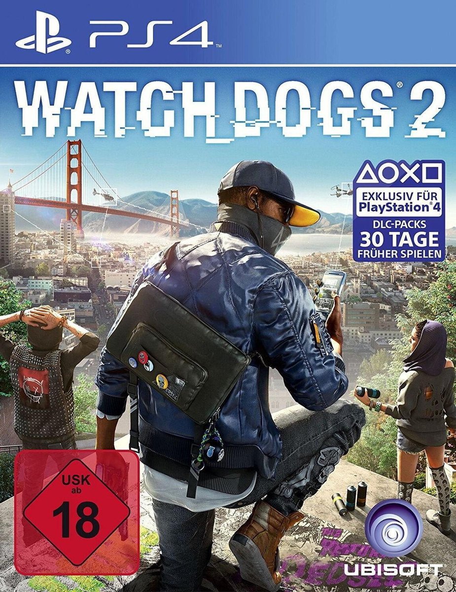 Watch Dogs 2 (Duitse Cover) PS4
