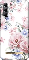 iDeal of Sweden Hoesje Geschikt voor Samsung Galaxy S21 - iDeal of Sweden Fashion Backcover - wit