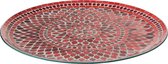 J-Line Schaal Moaziek Rond Glas