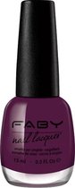 Faby Nagellak Impavida Dames 15 Ml Vegan Paars