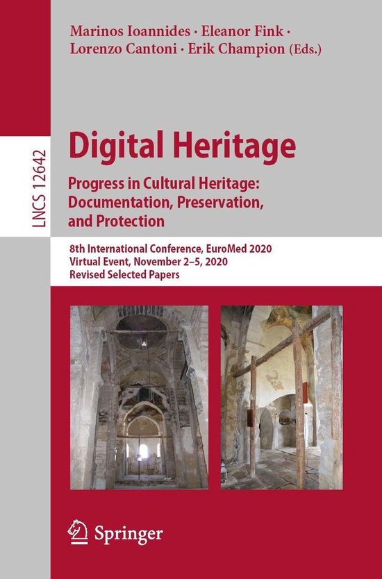 Lecture Notes in Computer Science 12642 - Digital Heritage.  ... - cover