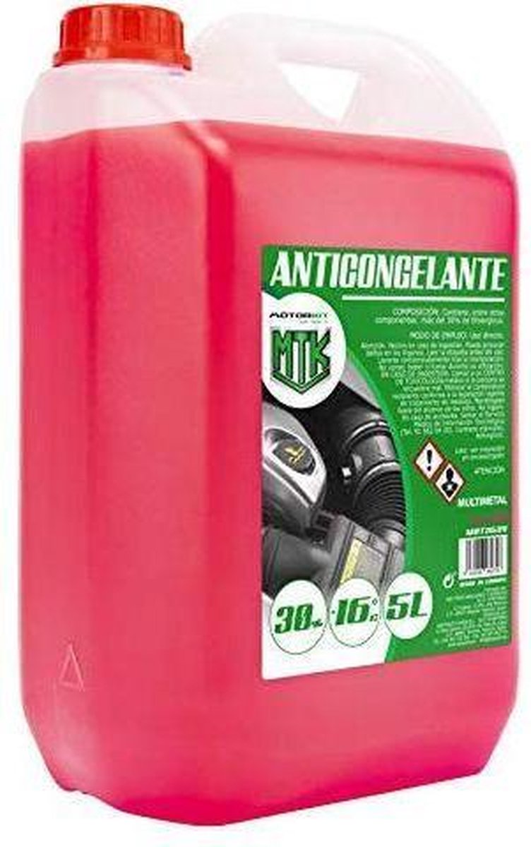 Antifreeze Motorkit -16º 30% Pink (5 L) - Motorkit
