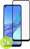 Oppo A33 (2020) 2 Stuks Screenprotector Tempered Glass Glazen Gehard Screen Protector 2.5D 9H (0.3mm)