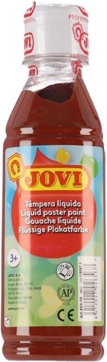 Jovi Plakkaatverf Junior 250 Ml Bruin
