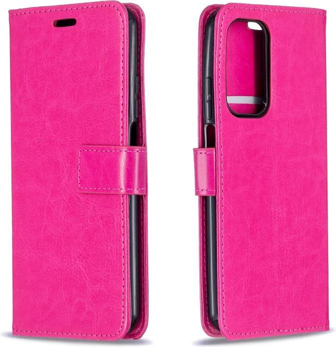 Portemonnee Book Case Hoesje Geschikt voor: Xiaomi Mi 10T / Mi 10T Pro - roze