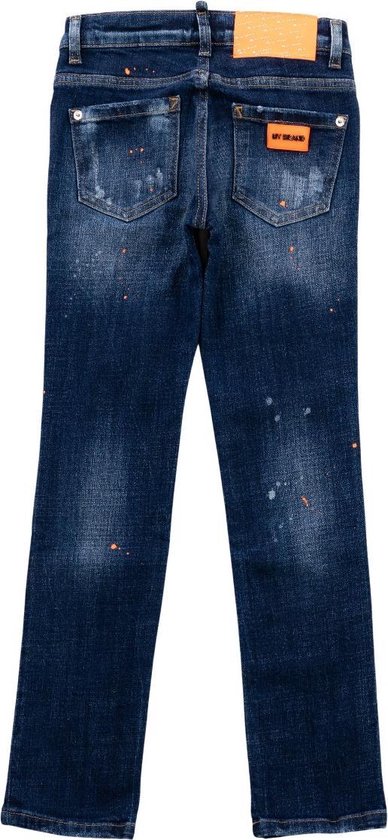 My Brand Junior Dark Denim Faded Ripped Jeans | bol.com