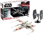 1:57 & 1:65 Revell 06054 Collector Set  X-Wing Fighter + TIE Fighter - Gift Set Plastic kit
