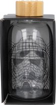 SMALL GLASS BOTTLE 620 ML STAR WARS
