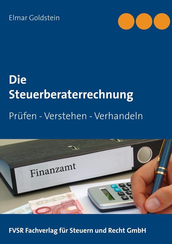 Blaue Reihe 4 - Die Steuerberaterrechnung - cover