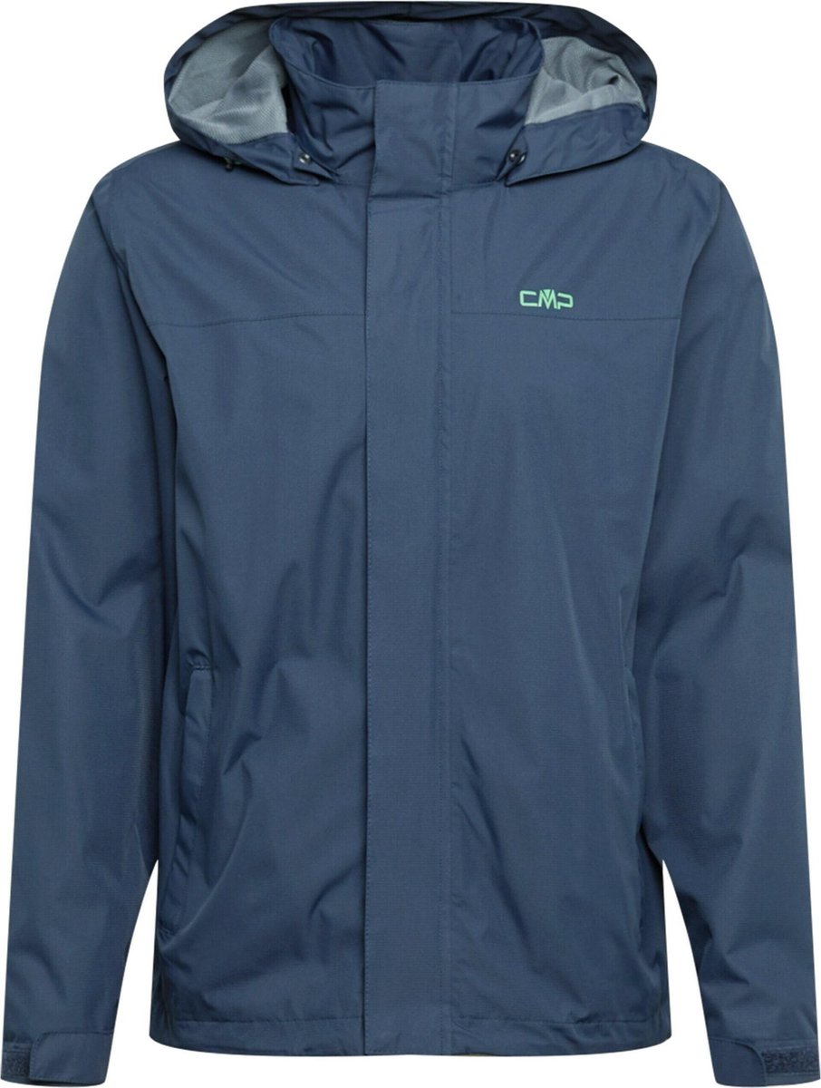 Cmp outdoorjas button rain Lichtgroen