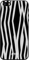 iPhone 5s Hoesje TPU Case - Zebra Print #ffffff