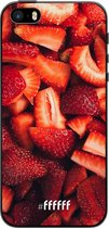 iPhone 5 Hoesje TPU Case - Strawberry Fields #ffffff