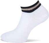 Marcmarcs korte sneaker sokken Glitter 2 paar - 38 - Wit