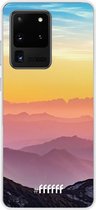 Samsung Galaxy S20 Ultra Hoesje Transparant TPU Case - Golden Hour #ffffff