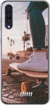 Samsung Galaxy A30s Hoesje Transparant TPU Case - Skateboarding #ffffff