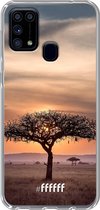 Samsung Galaxy M31 Hoesje Transparant TPU Case - Tanzania #ffffff