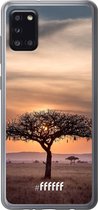 Samsung Galaxy A31 Hoesje Transparant TPU Case - Tanzania #ffffff