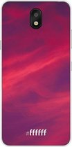 LG K30 (2019) Hoesje Transparant TPU Case - Red Skyline #ffffff