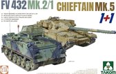 1:72 Takom 5008 FV432 Mk.2/1 Chieftain Mk. 5 1+1 Plastic kit