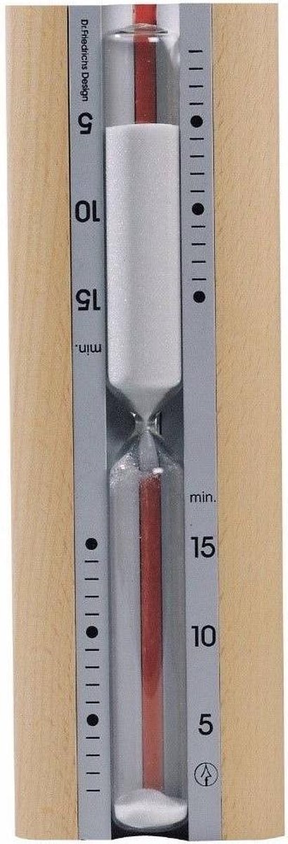 Goedkoopste Eligo Sauna Zandloper - Deluxe uitvoering - alu-hout (15 min.