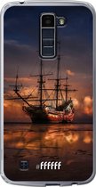 LG K10 (2016) Hoesje Transparant TPU Case - Sea Rovers #ffffff