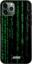 iPhone 11 Pro Hoesje TPU Case - Hacking The Matrix #ffffff