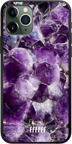 iPhone 11 Pro Hoesje TPU Case - Purple Geode #ffffff