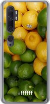 Xiaomi Mi Note 10 Hoesje Transparant TPU Case - Lemon & Lime #ffffff