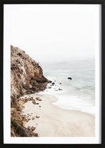 Cali Coastline Poster (29,7x42cm) - Wallified - Natuur - Landschap - Zee - Poster - Print - Wall-Art - Woondecoratie - Kunst - Posters