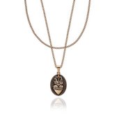 Croyez Jewelry | Sacred Heart Rosegold Layerup | Curb / 55cm / 75cm