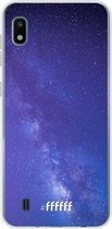 Samsung Galaxy A10 Hoesje Transparant TPU Case - Star Cluster #ffffff