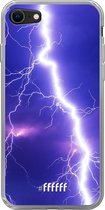 6F hoesje - geschikt voor iPhone SE (2020) - Transparant TPU Case - Thunderbolt #ffffff