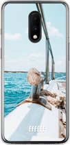OnePlus 7 Hoesje Transparant TPU Case - Sailing #ffffff