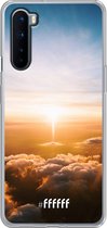 OnePlus Nord Hoesje Transparant TPU Case - Cloud Sunset #ffffff