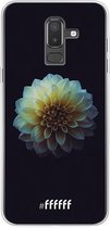 Samsung Galaxy J8 (2018) Hoesje Transparant TPU Case - Just a Perfect Flower #ffffff