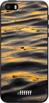 iPhone 5s Hoesje TPU Case - Water Waves #ffffff